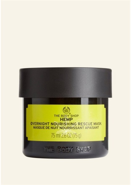 The Body Shop Kenevir Nemlendirici Etkili Gece Maskesi 75 ML