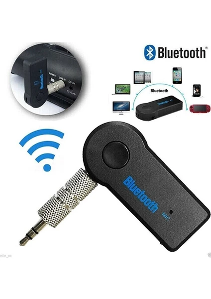 Car Wireless Music Aux  Receiver Araç Bluetooth