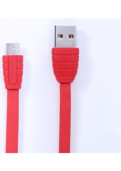 Remax Dream Data ve Şarj Kablosu Çift Yönlü USB Kırmızı