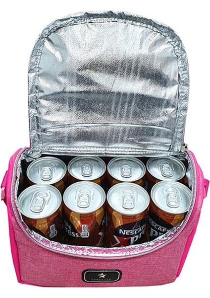 Termo Termal Termos Beslenme Çantası 5 Litre Pembe