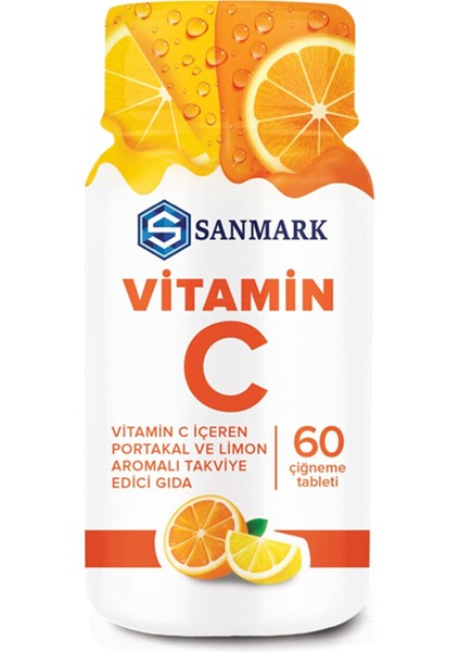 Vitamin C Çiğneme Tableti 60'lı
