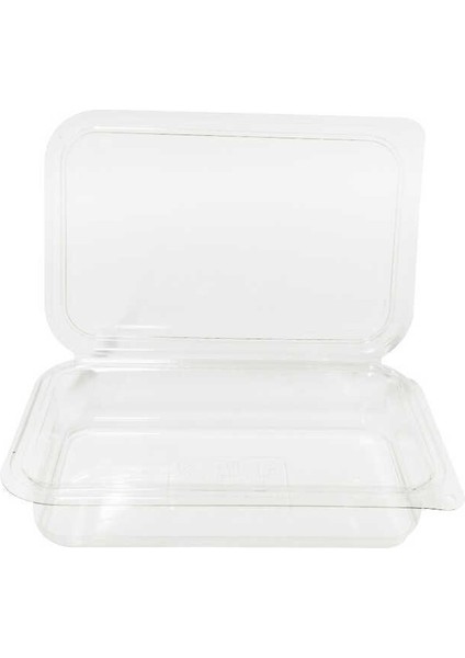 400 cc Kapaklı Kurabiye Kabı - 100 Adet