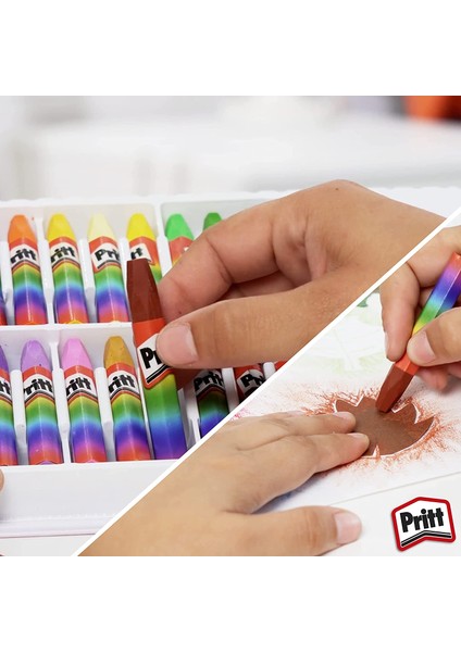 Pritt 12'li Pastel Boya - Çantalı