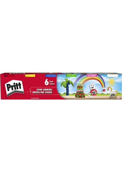 6'lı Oyun Hamuru - 6X100G