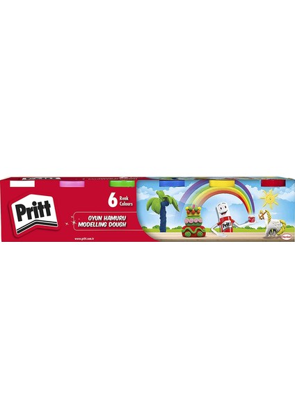 6'lı Oyun Hamuru - 6X100G