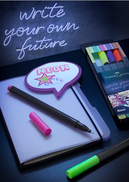 Grip Finepen Neon Renkler 5'li fiyatları