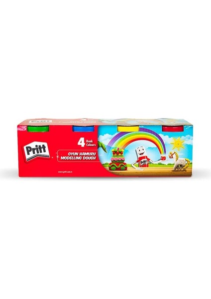 4'lü Oyun Hamuru - 4X100G