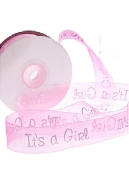 Kurdele Organze Baskılı