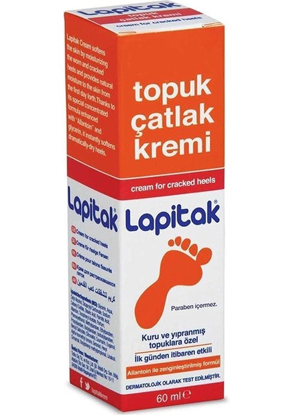 Topuk Çatlak Kremi 60ml