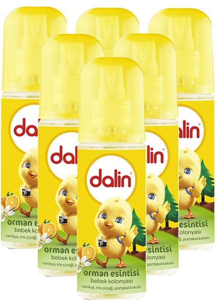 Bebek Kolonyası Orman Esintisi 150 ml x 6 Adet fiyatları