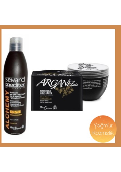13-S 300ml & Argan Saç Maskesi Elixir 250ml