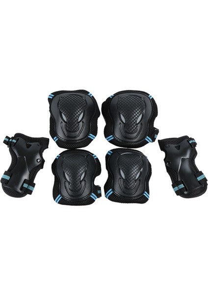 Yetişkin / Çocuk Buz Pateni Diz Pedleri Dirsek Pedleri Bilek Korumaları Dış Mekan Etkinlikleri Için Koruyucu Ekipman Seti Dirsek Pedleri (Yurt Dışından)
