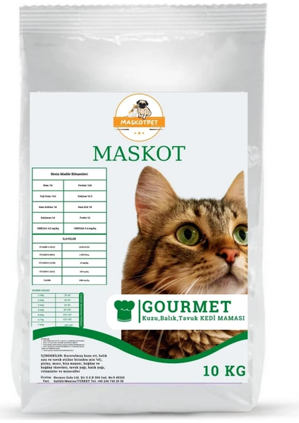 Gurme Yetişkin Kedi Maması 10 kg