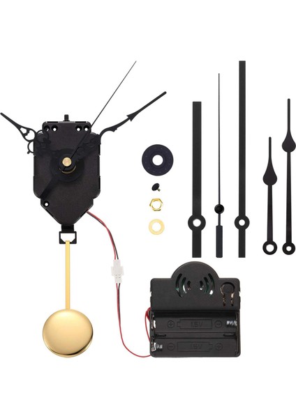 Sarkaç Saati Hareketi Değiştirme Yapma Dıy W / 3 Çiftler Eller ve Sarkaç (Yurt Dışından)