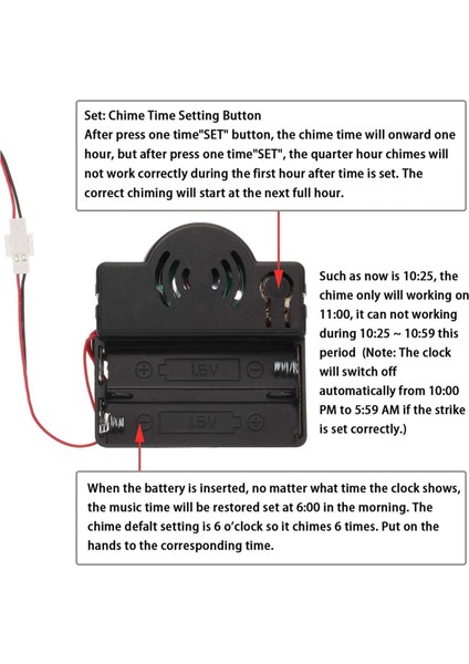 Sarkaç Saati Hareketi Değiştirme Yapma Dıy W / 3 Çiftler Eller ve Sarkaç (Yurt Dışından) indirimleri