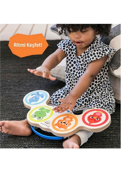 Hape Magic Touch Drums Ahşap Vurmalı Oyuncak