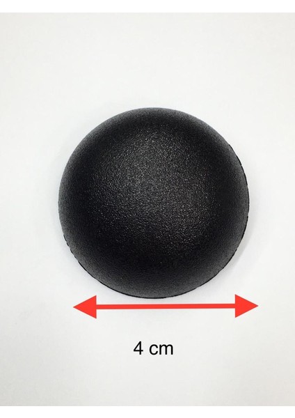Dev Bombeli Düğme Kaban Mont Düğmesi 3 Lü Set 4 cm Siyah