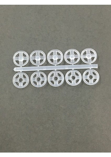 Çıtçıt Şeffaf 10 mm 15 Li Set