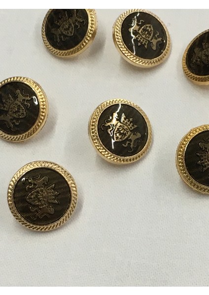 Metal Düğme Küçük Seri 8 Li Set
