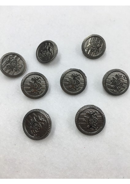 Metal Düğme Küçük Seri 8 Li Set