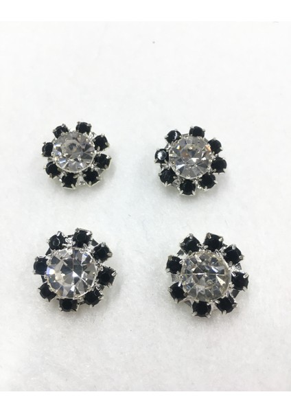 Taşlı Düğme 4 Lü Set