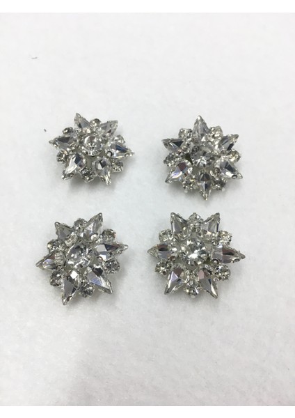 Taşlı Düğme Yıldız Model 4 Lü Set