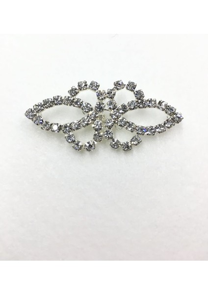 Kristal Taşlı Agraf