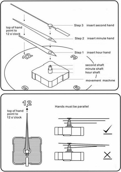 Kuvars Duvar Sarkık Saat Hareket Mekanizmaları Eller ile Pille Çalışan Iplik 8mm Eksen 17MM (Yurt Dışından) indirimleri
