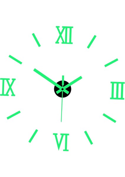 Aydınlık Duvar Saati Çıkartmaları Dark Quartz Saatlerinde Tikkiz Diy Parlayıcıları (Yurt Dışından) fiyatları