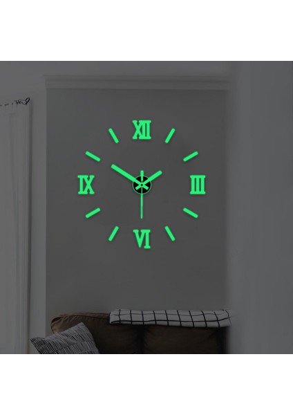 Aydınlık Duvar Saati Çıkartmaları Dark Quartz Saatlerinde Tikkiz Diy Parlayıcıları (Yurt Dışından) fırsatları