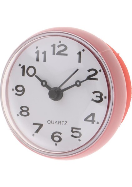 2pcs Banyo Saati Su Geçirmez Taşınabilir Küçük Duvar Saati, Tarif Edildiği Gibi Vantuzlu Küçük Duvar Saati Açıklandığı Gibi DIA.75MM (Yurt Dışından) indirimleri