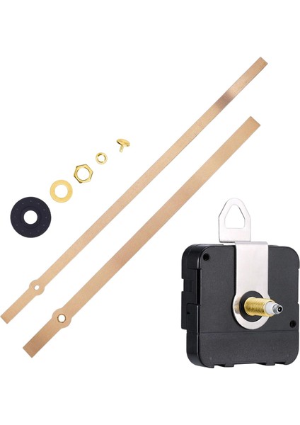 Duvar Saat Hareketi Kuvars Saat Motor Kiti Dıy Onarım Parçaları Aksesuarları 1 Çifti Altın Eller (Yurt Dışından)