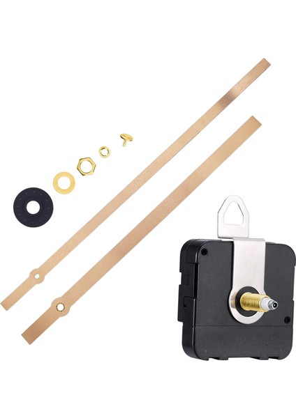 Duvar Saat Hareketi Kuvars Saat Motor Kiti Dıy Onarım Parçaları Aksesuarları 1 Çifti Altın Eller (Yurt Dışından) fiyatları