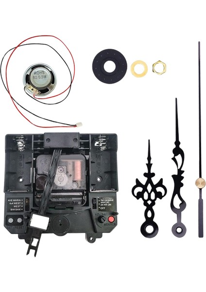 Sarkaç Saat Hareketi Değiştirme Müzik Kutusu Mekanizması Kitleri Onarımı Diy Stili D (Yurt Dışından)