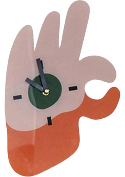 Iskandinav Küçük Duvar Saatleri Modern Diy Dekorasyon Yaratıcı Cep Saati Sessiz El (Yurt Dışından)