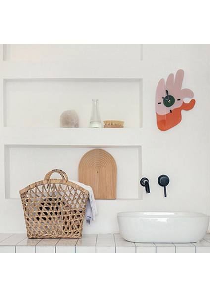 Iskandinav Küçük Duvar Saatleri Modern Diy Dekorasyon Yaratıcı Cep Saati Sessiz El (Yurt Dışından) fırsatları