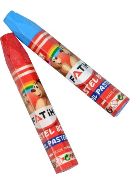 12 Renk Karton Kutulu Pastel Boya modelleri