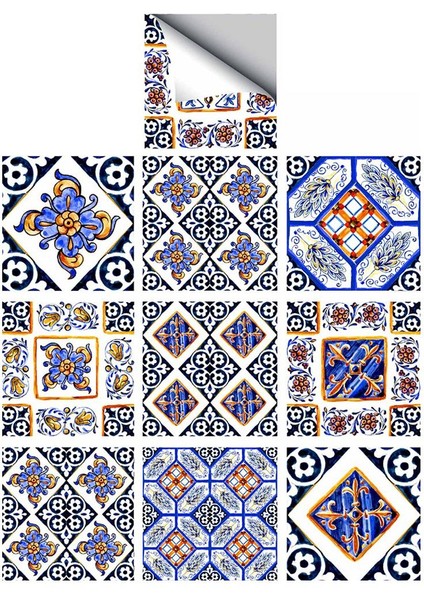 3D Kapı Duvar Çıkartması Çıkartma Kendi Kendine Yapışkan Duvar Mozaik Duvar Kağıdı Ev Dekor Tipi F (Yurt Dışından)
