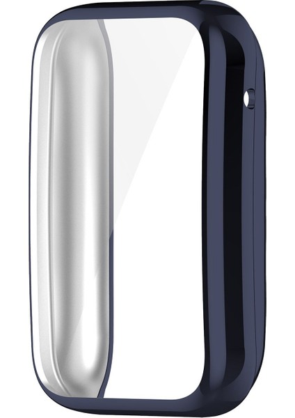 Xiaomi Mi Band 7 Pro Önü Kapalı Tasarım Silikon Kılıf - AL3173