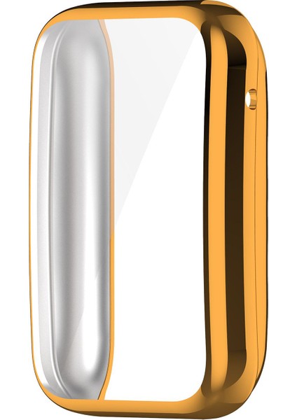 Xiaomi Mi Band 7 Pro Önü Kapalı Tasarım Silikon Kılıf - AL3173