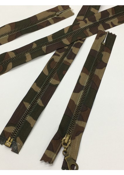 Kamuflaj Desenli Demir Diş Fermuar Takımı fiyatları