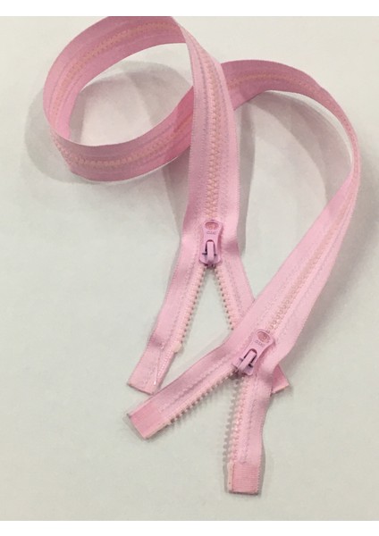 Mont Fermuarı Çift Yön 80 cm Pembe