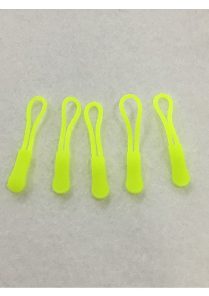 Fermuar Elcik Ipi 10 Lu Set Neon Yeşil