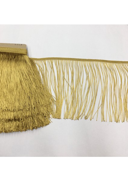 Püskül Saçak 20 cm Safran Renk 1 Metre