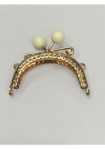 Çanta ve Cüzdan Klipsi 10 cm Incili Model