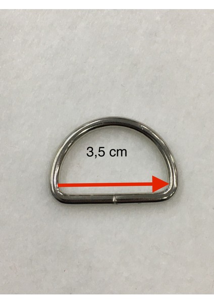Çanta Halkası D Demir 3,5 cm 4 Lü Set fiyatları