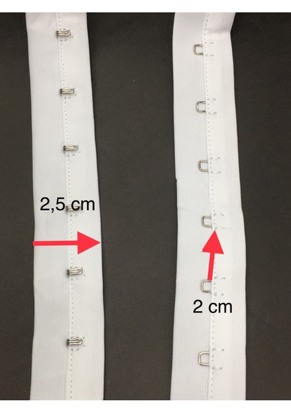 Şerit Agraf 1 Metre Beyaz