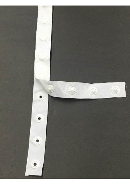 Şerit Çıtçıt 1 Metre Beyaz