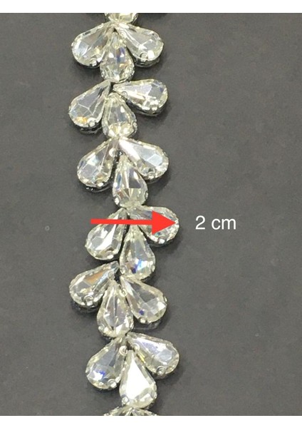 Ütü ile Yapışan Taşlı Şerit 50 cm fırsatları