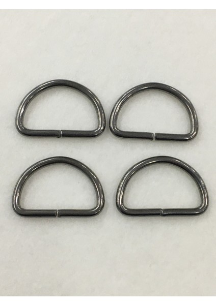 Çanta Halkası D Demir 3,5 cm 4 Lü Set